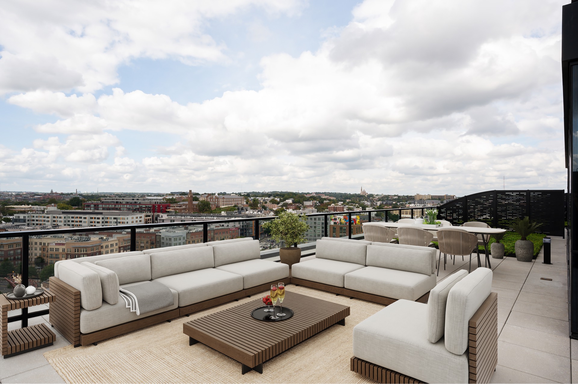 Luxury Penthouse Apartments with Private Terraces - Adobe Stock